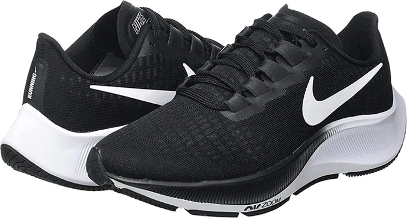 Nike Women's Air Zoom Pegasus 37 Black/White UK 9-5